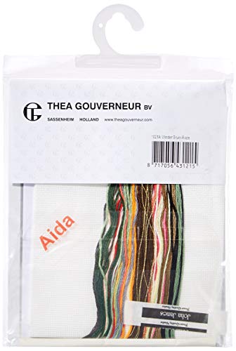 Thea GOUVERNEUR SINCE 1959 1021A Kreuzstich-Set, Mehrfarbig, 24 x 33 cm von Thea GOUVERNEUR SINCE 1959