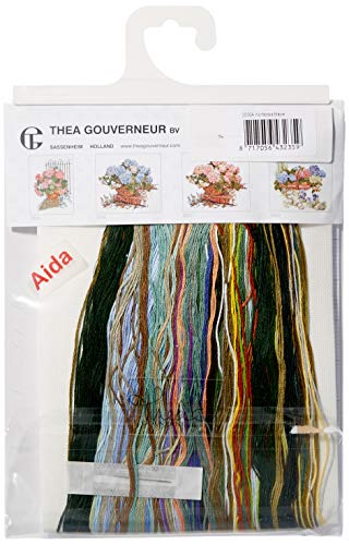 Thea GOUVERNEUR SINCE 1959 2035A Kreuzstich-Set, Mehrfarbig, 45 x 60 cm von Thea GOUVERNEUR SINCE 1959