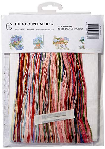 Thea GOUVERNEUR SINCE 1959 2078 Kreuzstich-Set, Mehrfarbig, 45x50cm von Thea GOUVERNEUR SINCE 1959