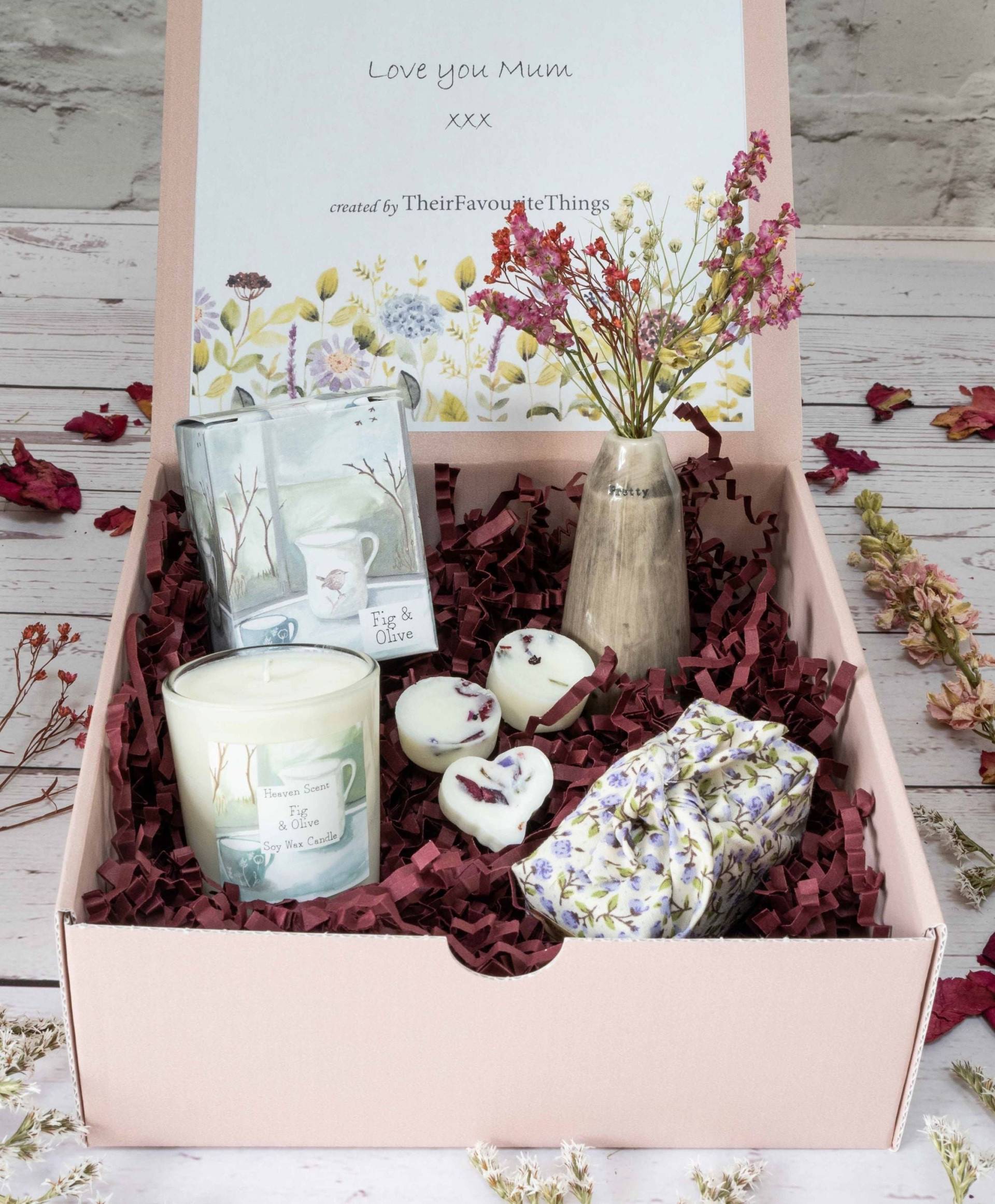 Alles Gute Zum Geburtstag Personalisierte Wohlbefinden Geschenkbox Gefüllt, Handwerker Vegan Geschenk Für Sie, Beste Freundin, Umweltfreundliche von Theirfavouritethings