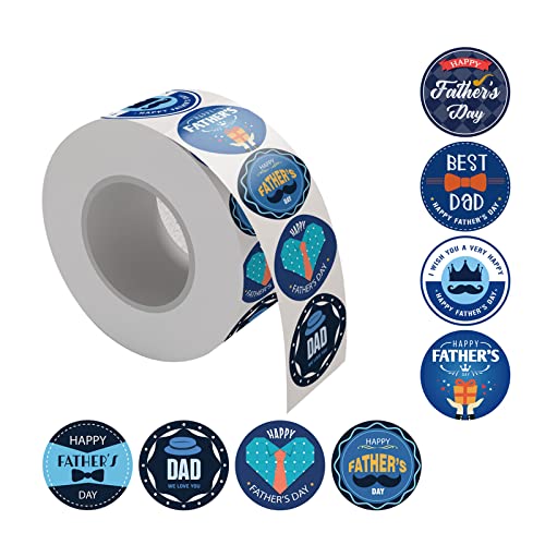 1 Rolle mit 5oo Etiketten Vatertag Aufkleber Feier Dekoration für Home Office Party Roll Aufkleber 1 Rolle mit 5oo Etiketten Vatertag Aufkleber Feier Dekoration für Home Office Party Roll Aufkleber von Thewasc