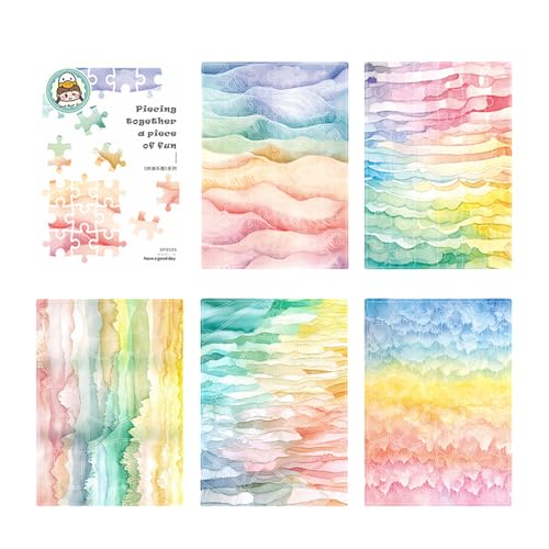 5 Stück Aquarell selbstklebend Handwerk Scrapbooking Dekoration für Kunst Handwerk Scrapbooking Journal Foto Album Pakcaging Kreatives Kunst Journal 5 Stück Aquarell selbstklebend Handwerk Scrapbooking Dekoration für Kunst Handwerk Scrapbooking Journal Foto Album Pakcaging Kreatives Kunst Journal von Thewasc