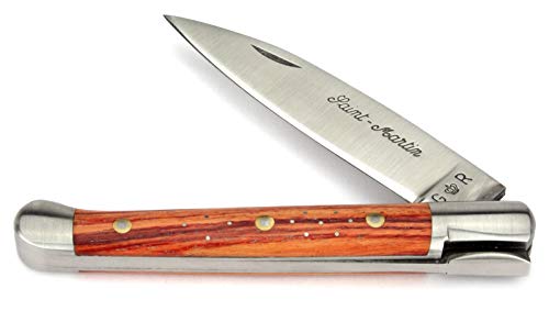 Thiers-Issard Saint Martin - 11 cm Taschenmesser - Griffschalen Rosenholz - Messer Klinge 9 cm 12C27 Sandvik Stahl von Thiers-Issard