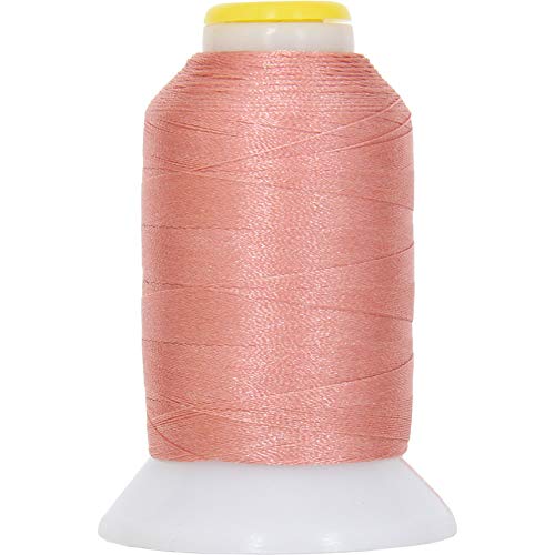 60 Gewicht Micro Stickgarn – feinem Bobbin – threadart Dark Peach von Threadart