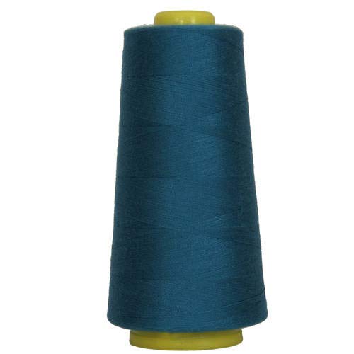 Polyester Gewinde Overlock-Maschine – 50 Farben – 40/2 Tex 27 – threadart Dk Turquoise von Threadart