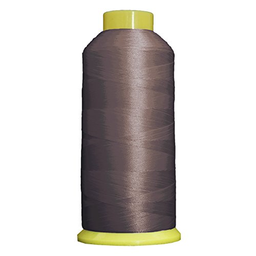 threadart groß, Polyester Gewinde – 5000 m – 40 WT – 160 Farben erhältlich Grey Rod von Threadart