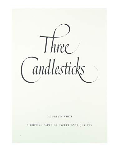 Three Candlesticks Schreibblock, A4, 40 Blatt von Three Candlesticks