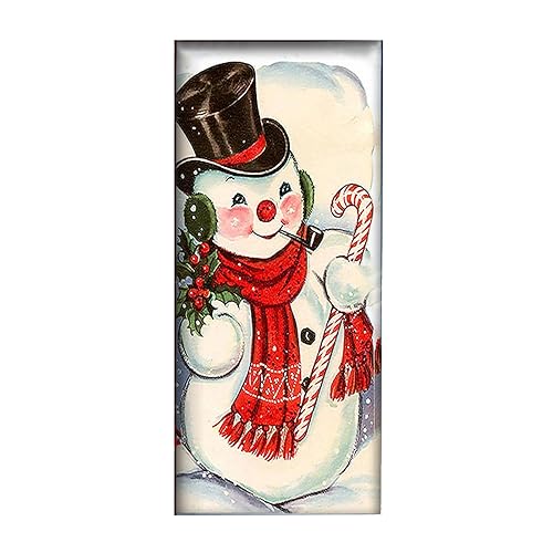 TianWlio Fröhliche Weihnachts Selbstklebend Weihnachtsdeko Halloween Weihnachten Tür Abdeckung Schriftart Veranda Zeichen Winter Neujahr Weihnachten Aufkleber Sticker Geschenkaufkleber (B A) von TianWlio