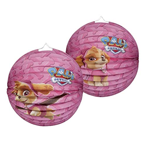 TIB Heyne - Rundlaterne Paw Patrol Pink, Ø25cm von Tib Heyne