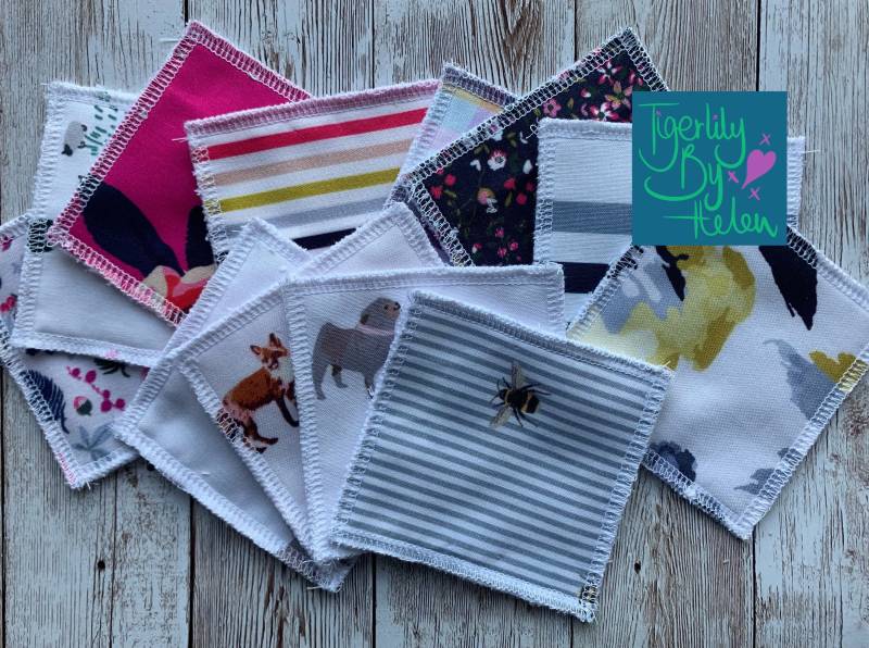 Joules 4Er Pack Wiederverwendbare Bambus Baumwollpads von TigerlilyByHelen