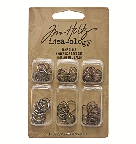 Advantus idea-Ology Jump Ringe, Nickel antik/Messing/Kupfer von Tim Holtz Idea-ology