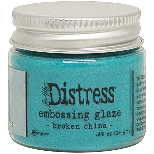 Tim Holtz - Ranger Broken China 621821 Glaze Ranger – Tim Holtz Distress Embossing-Glasur, 1 oz jar von Ranger