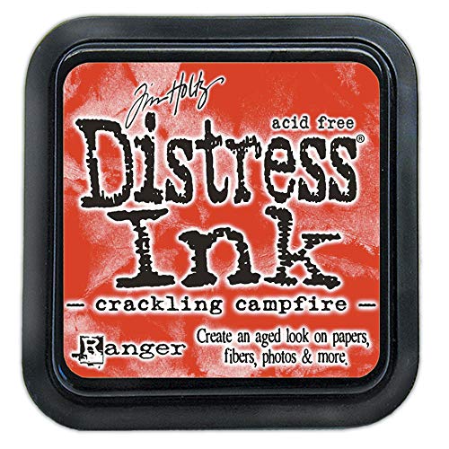 Ranger TIM72294 Tim Holtz Stempelkissen, knisterndes Lagerfeuer, 2-1/4x2-1/4 inch von Ranger