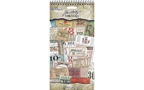 BOTARO 620192 Advantus Ticketbuch Idee-OLO 335/PKG, Papier, Einheitsgröße von Tim Holtz