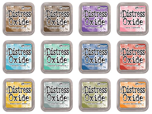 Ranger Tim Holtz Stempelkissen Distress-Oxid-Tinte 12 Stück Ranger Tim Holtz Stempelkissen Distress-Oxid-Tinte 12 Stück von Tim Holtz