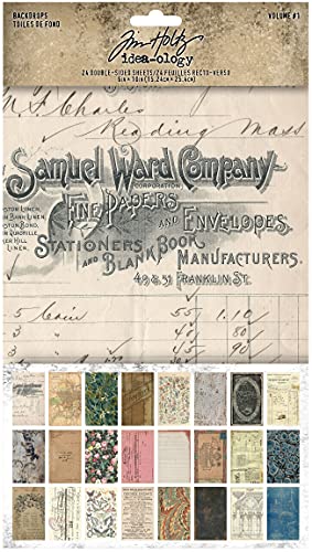 Tim Holtz Advantus TH94117 Hintergründe 1 Basteln und Hobby, Volume #1, 24 von Tim Holtz