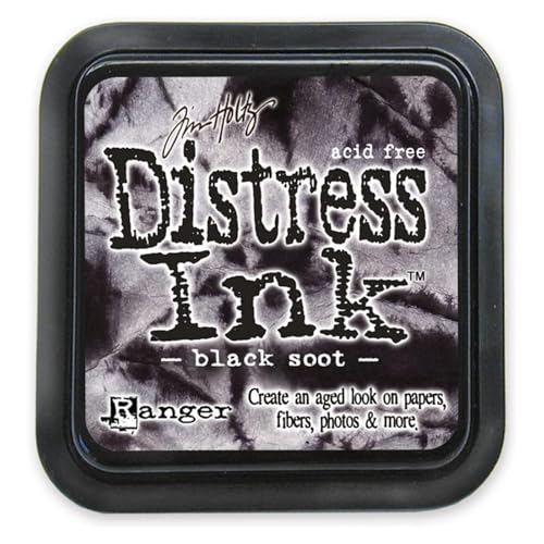 Tim Holtz Distress Ink Pad-Black Soot von Tim Holtz