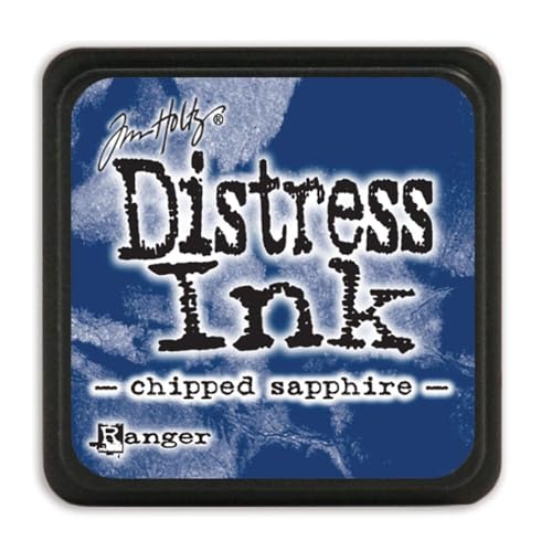 Tim Holtz Distress Mini Ink Pads-Chipped Sapphire von Ranger