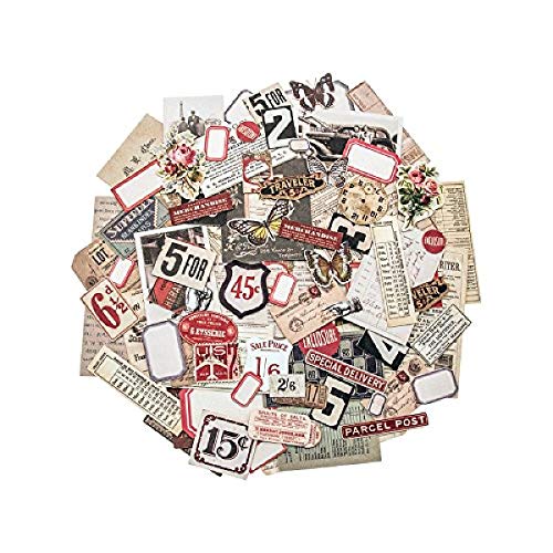 Tim Holtz Idea-ology Tim Holtz Ephemera Pack, Papier, Mehrfarbig, 12.1 x 10 x 1 cm von Tim Holtz Idea-ology