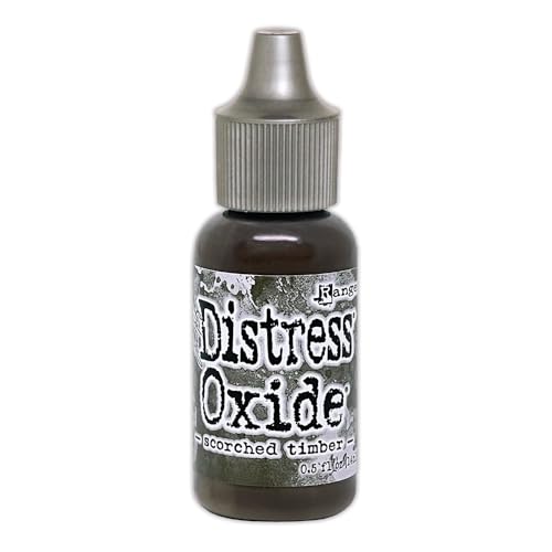 Tim Holtz TDR83474 Ranger Distress Oxide Reinker – verbranntes, Gebranntes Holz, 0.5oz von Tim Holtz