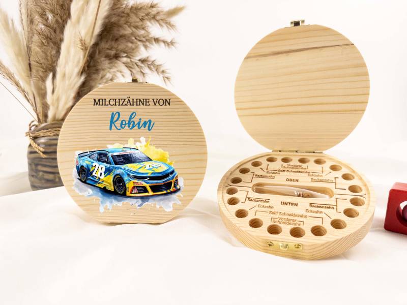 Zahndose Junge, Personalisierte Zahndose, Milchzähne, Zahndose Jungs, Milchzahnbox, Aus Holz, Geburt Geschenk von TimberTalesCreations