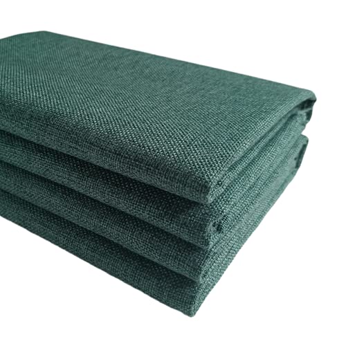 TinaKim Dicker Leinenstoff für Sofa, Stuhl, Polstermaterial (grün, 1Meter) von TinaKim