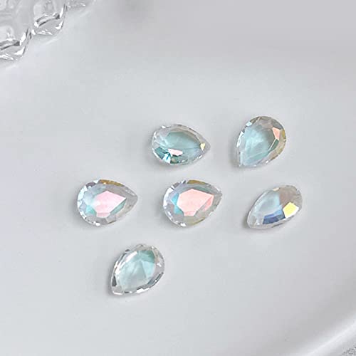 10 x 3D-Kristall-Schmuck, Luxus-Strass-Nieten, Diamant-Set für Dekorationen, Ringe, Ohrringe von TingHaoO