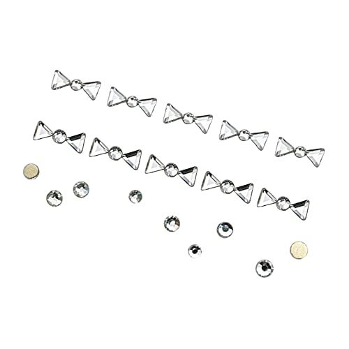 3D-Schmuck, Luxus-Strass-Nieten, Kristall-Diamant-Set für Dekorationen, Ringe, Ohrringe von TingHaoO