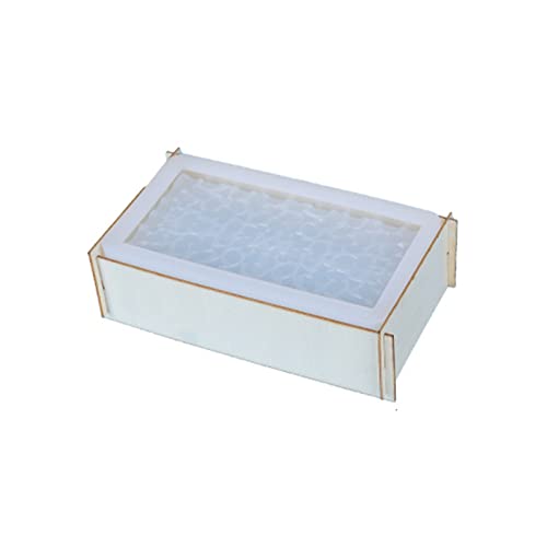 Aufbewahrungsbox für Schmuck, Ringe, geeignet für Seife, Kerzenhalter, Schmuck-Organizer, Basteln, Heimdekoration von TingHaoO