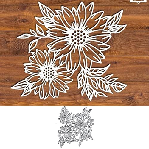 Metall-Stanzformen mit Blumenblättern, Blumendekoration, Stanzschablonen für Bastelarbeiten, Scrapbooking, Karten, dekorative Prägepapier-Stanzformen für Scrapbooking, Kartenherstellung von TingZVen