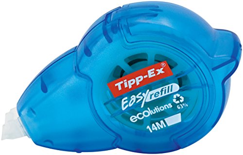 BIC 8794242 Korrekturroller Tipp-Ex® ECOlutions® Easy refill, 14 m x 5 mm, 3 Stück von Tipp-Ex