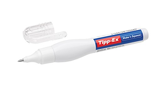 Tipp-Ex 8024201 Korrekturstift Shake n Squeeze, 8 ml, weiß von BIC