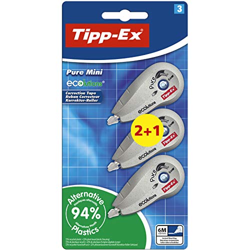 Pure Ecolution-Tipp Ex Korrekturroller Mini 918465 Tape von BIC