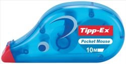 Tipp-Ex „Pocket Mouse“ Wegwerf-Korrekturroller mit Band, 4,2 mm x 9 m [10 Stück] von Tipp-Ex