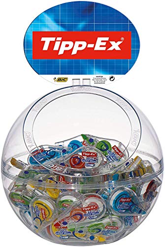 Tipp-Ex 931860 Korrekturroller Mini Pocket Mouse Fashion 5 mm x 5 m, Display a 40 Stück 4-fach sortiert von BIC