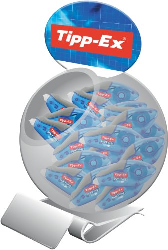 Tipp-Ex Korrekturroller Soft Grip, 10 m x 4.2 mm, Bubble-Display à 40 Stück von Tipp-Ex