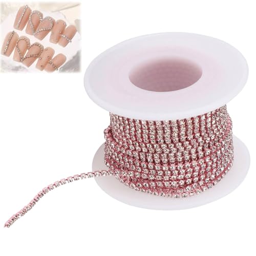 Tissting Kristall Strass Kette, 10 Yards Klare Farbe Trim Wickel Rolle Glänzendes Band Dekoration für DIY Kleidung Hochzeit Kunst Schmuck Tissting Kristall Strass Kette, 10 Yards Klare Farbe Trim Wickel Rolle Glänzendes Band Dekoration für DIY Kleidung Hochzeit Kunst Schmuck von Tissting