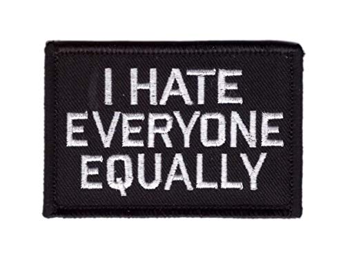 Titan One Europe - I Hate Everyone Equally Klettband Taktisch Aufnäher von Titan One Europe