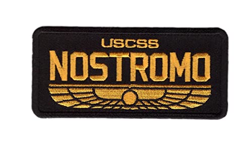 Titan One Europe - Nostromo Tag Ship Crew Alien Cosplay Patch Taktische Stickerei (Schwarz) von Titan One Europe