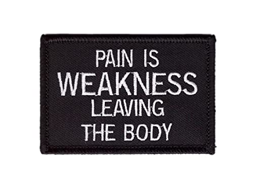 Titan One Europe - Pain is Weakness Leaving The Body Klettband Taktisch Aufnäher von Titan One Europe