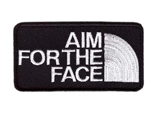 Titan One Europe - Tactical Aim for The Face Patch Taktisch Klettband Aufnäher von Titan One Europe