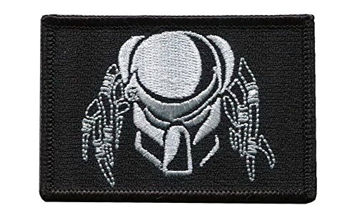 Titan One Europe - Tactical Predator Raubtier Alien Taktisch Klettband Aufnäher (Schwarz) von Titan One Europe