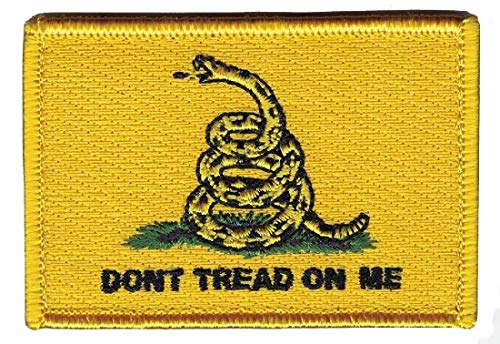 Titan One Europe - Tactical Tread On Me Gadsden Flag Tritt Nicht Auf Mich Taktisch Klettband Aufnäher von Titan One Europe