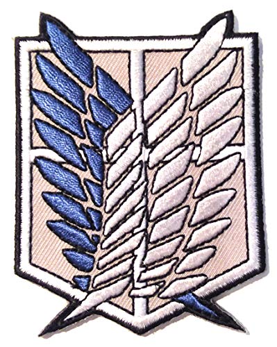 Titan One Europe - Titan Recon Corps Wings Anime Attack Aufnäher Aufbügler Patch von Titan One Europe