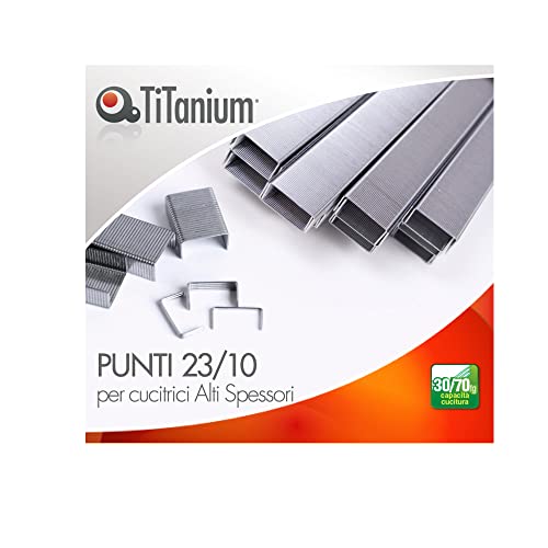 Titanium 95260 Box 1000 Heftklammern 23/10 von Titanium