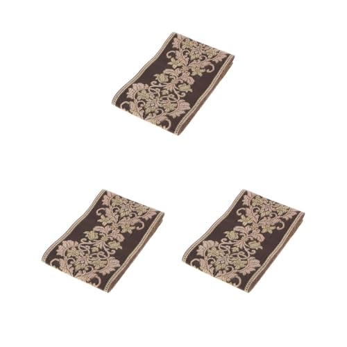 3 Set Ethnische Spitze Jacquard Band Stickerei Trim Kleidung Nähen Zubehör 8cm von Tityvirnix