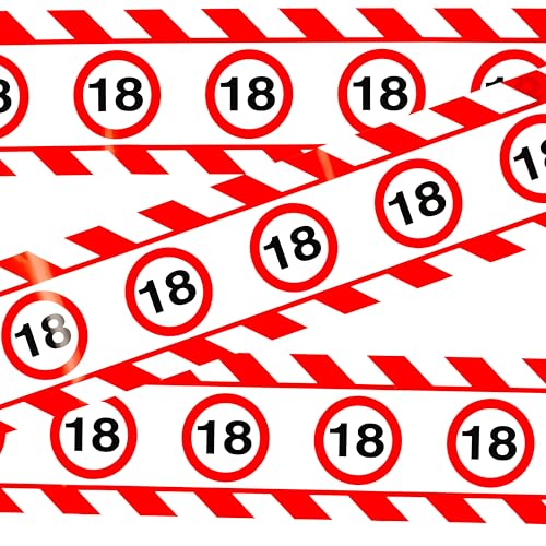 Geburtstagsdeko Absperrband 18 Geburtstag Deko 18. Geburtstag Mädchen Deko 18. Geburtstag Junge Deko 18 Geburtstag Junge Deko 18 Geburtstag Mädchen Deko Geburtstag Tischdeko Geburtstag - Tiwoca von Tiwoca