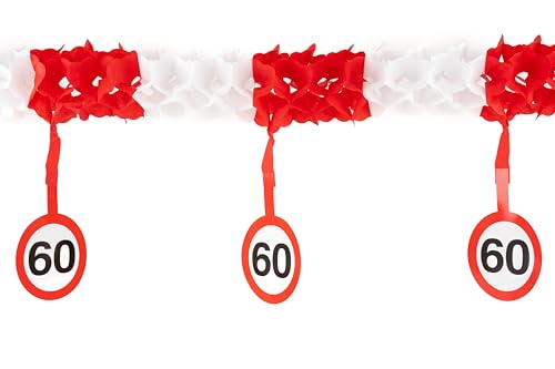 Geburtstagsdeko Girlande 60 Geburtstag Deko 60 Geburtstag Frau Deko 60 Geburtstag Mann Deko 60.ter Geburtstag Mann 60.ter Geburtstag Frau Tischdeko Geburtstag 60. Geburtstag Deko - Tiwoca von Tiwoca