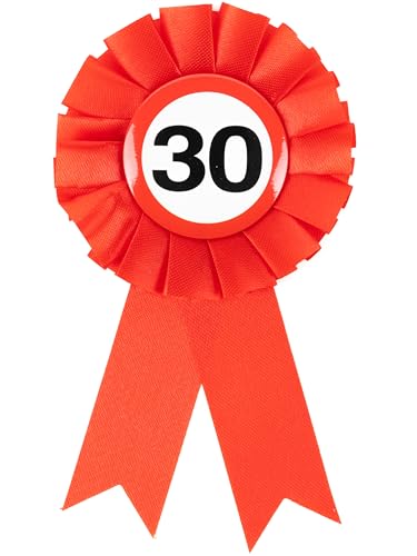 Geburtstagsdeko Rosette 30 Geburtstag Deko 30 Geburtstag Mann Deko 30 Geburtstag Frau 30 Geburtstag Männer 30 Geburtstag Frauen Tischdeko Geburtstag 30. Geburtstag Männer Frauen - Tiwoca von Tiwoca