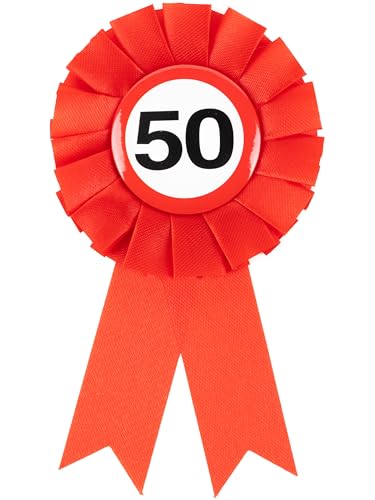 Geburtstagsdeko Rosette 50 Geburtstag Deko 50 Geburtstag Frau Deko 50 Geburtstag Mann Deko 50. Geburtstag Frau Deko 50. Geburtstag Mann Tischdeko Geburtstag 50. Geburtstag Deko - Tiwoca von Tiwoca